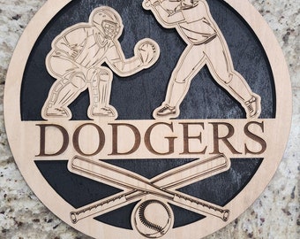 DODGERS BASEBALL SIGN