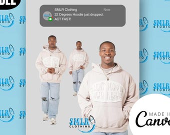 1 Editable Canva Instagram Template | Social Media Graphic for Clothing Brands | Fashion Marketing
