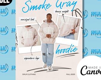 Clothing Brand Instagram Post Template: Streetwear Promo (Digital Download)