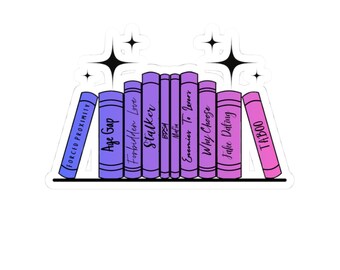 Book tropes bookish sticker