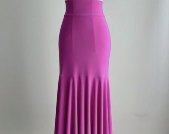 Flamenco Skirt / Cherry Pink
