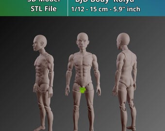 STL BJD Körper