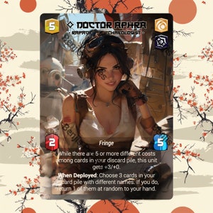 Doctor Aphra - Rapacious Archaeologist (Foil - With Text) - Alternate Leader Token - Star Wars Unlimited