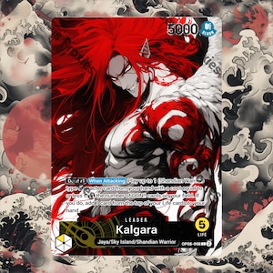 Kalgara - Alternate Leader Token - One Piece CG