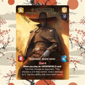 Cad Bane - He Who Needs No Introduction (Foil - With Text) - Alternate Leader Token - Star Wars Unlimited