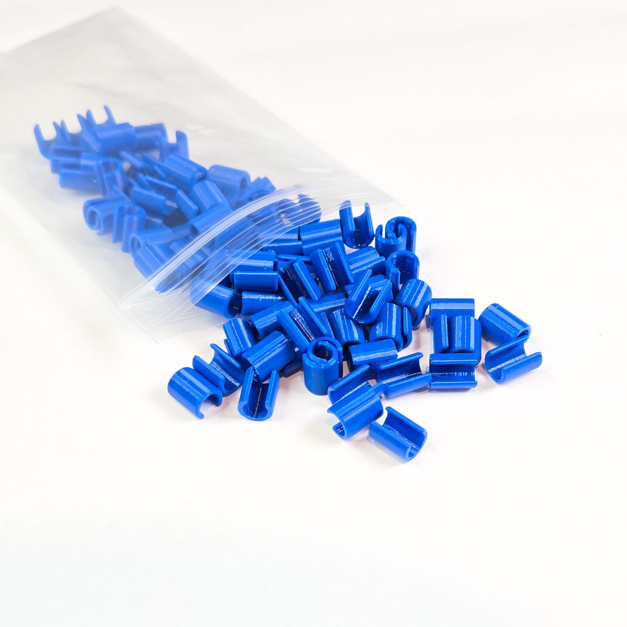 XLR / DMX Color Clips - 100 Pc. Rings to Organize Cable Lengths - Etsy