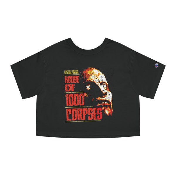 House of 1000 Corpses Horror Movie Crop Top Gothic Style Tshirt Alternative Fashion Tee