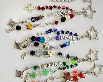 Ghost BC Nameless Ghoul inspired Keychains | Bag Charms