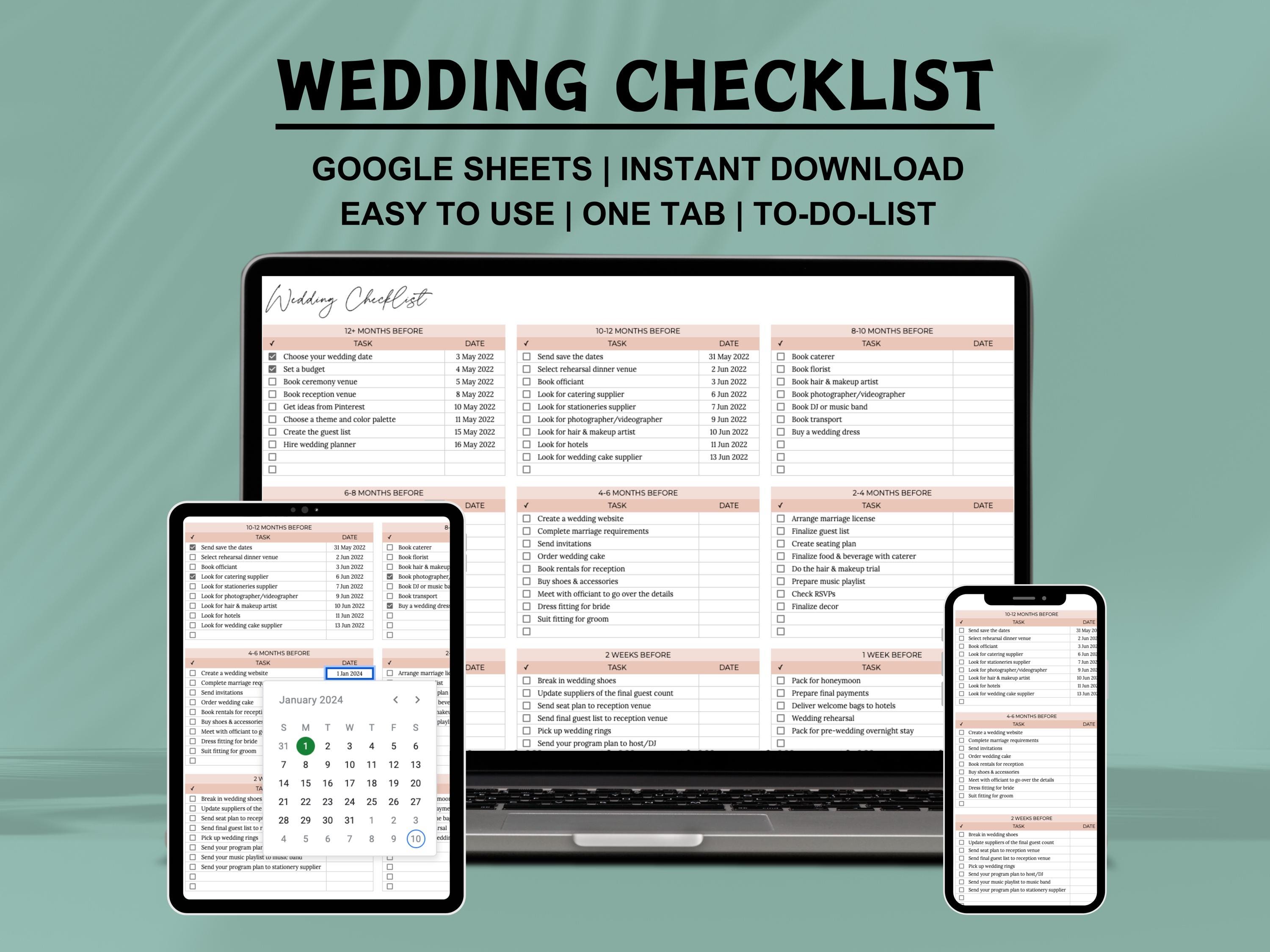 Countdown List Template