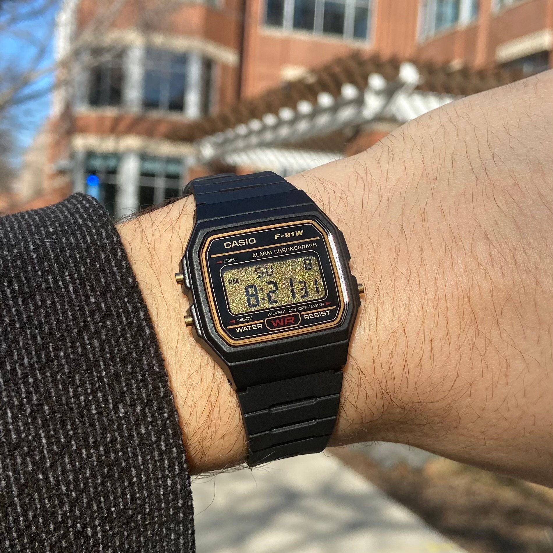 Midas Touch Mod Or sur Or pour Casio F91w Etsy France