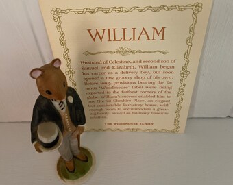 Woodmouse Family- Franklin Mint- William