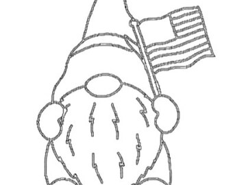 Illuminary Plate - Patriotic Gnome