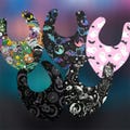 Unisex Adjustable Baby Bibs, Alternative  Gothic, spooky product logo