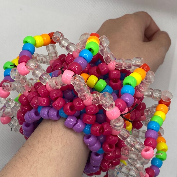 EPIC Kandi Carousel Cuff Rainbow Clown Themed