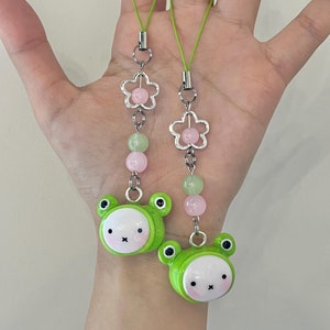 Bunny Frog Keychain