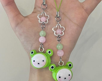 Bunny Frog Keychain