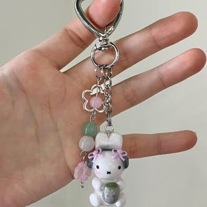 Bunny Matcha Keychain