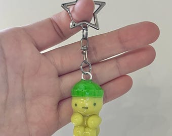 Smiski Beanie Full Body Keychain