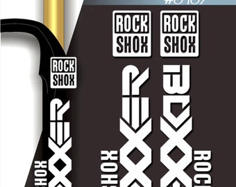 RockShox Boxxer Bicycle fork stickers, all colors are available, cycling