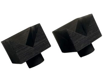 Bloques en V (par) Rodamientos para brazos de tocadiscos Lenco GL75 L75 L76 L78 B52 B55 GL69