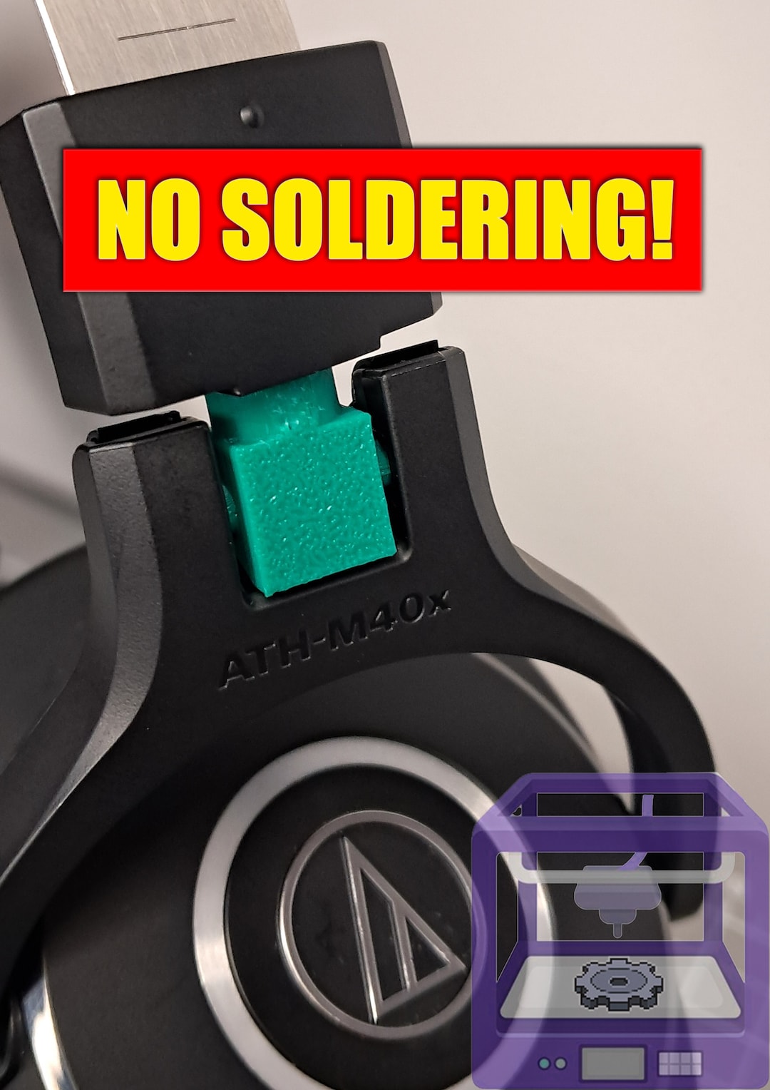 Audio Technica ATH M40X M40 Replacement Hinge Swivel Fix Repair