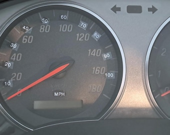 Speedometer Speedo Kit Overlay Conversion Stickers Mph Kph Dials