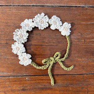 Flower Headband pdf Crochet Pattern