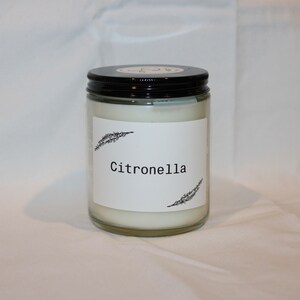 Citronella Candle