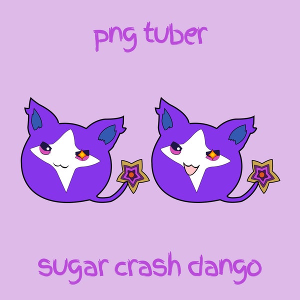 Sugar Crash Dango PNGTuber | Teamfight Tactics | Ready to Use
