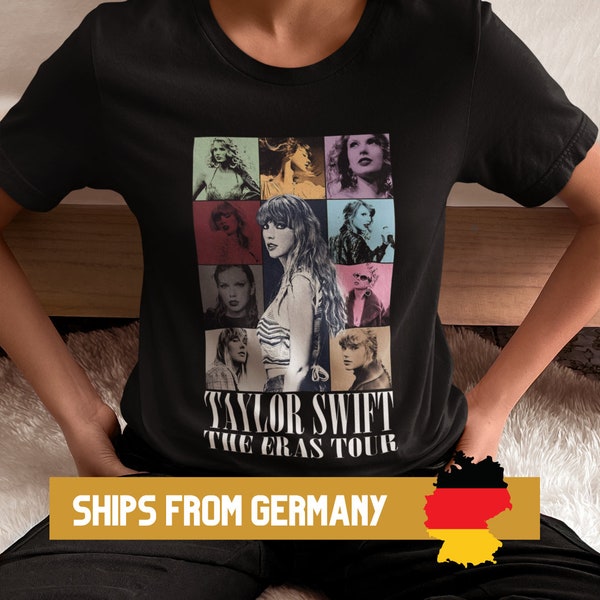 Taylor Swift Eras Tour T-Shirt, Eras Tour Merch, The Eras Tour Tee, Geschenke für Sie, Konzert Merch, Swiftie Merch Shirt, Swiftie Tee Unisex