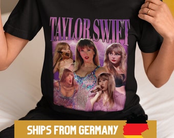 Taylor Swift Bootleg Rap T-Shirt, Swiftie Merch, Eras Tour, Geschenke für Sie und Ihn, Rap-Konzert Merch, Swiftie Merch Shirt, Swiftie Tee Unisex