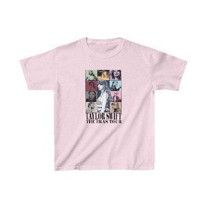 Kids Taylor Swift Eras Tour New Double-sided T-shirt, Eras Tour Merch, Eras Tour Tee, Gifts for Her, World Cities, Swiftie Merch, Tee Unisex image 5