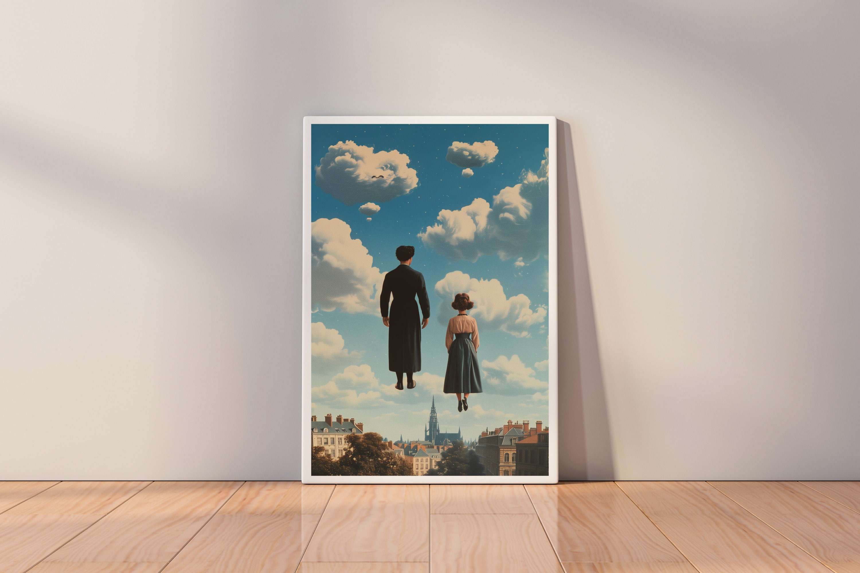 Rene Magritte the Art of Conversation Wall Art Print, Rene Magritte