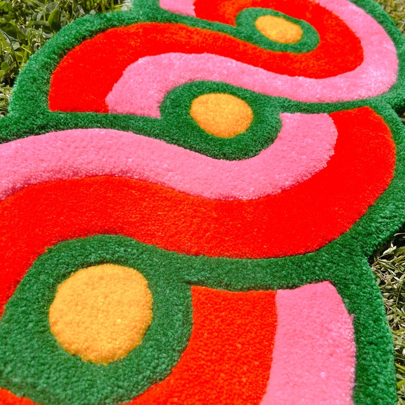 Mod Rug - Etsy