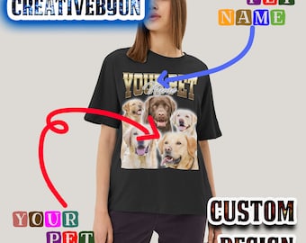 Custom Pet Design Shirt Custom Dog/Cat Design Sweatshirt