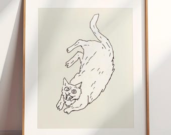 Boceto rápido de mascota a partir de una foto: retrato digital divertido dibujado a mano, sin IA, una sola mascota.
