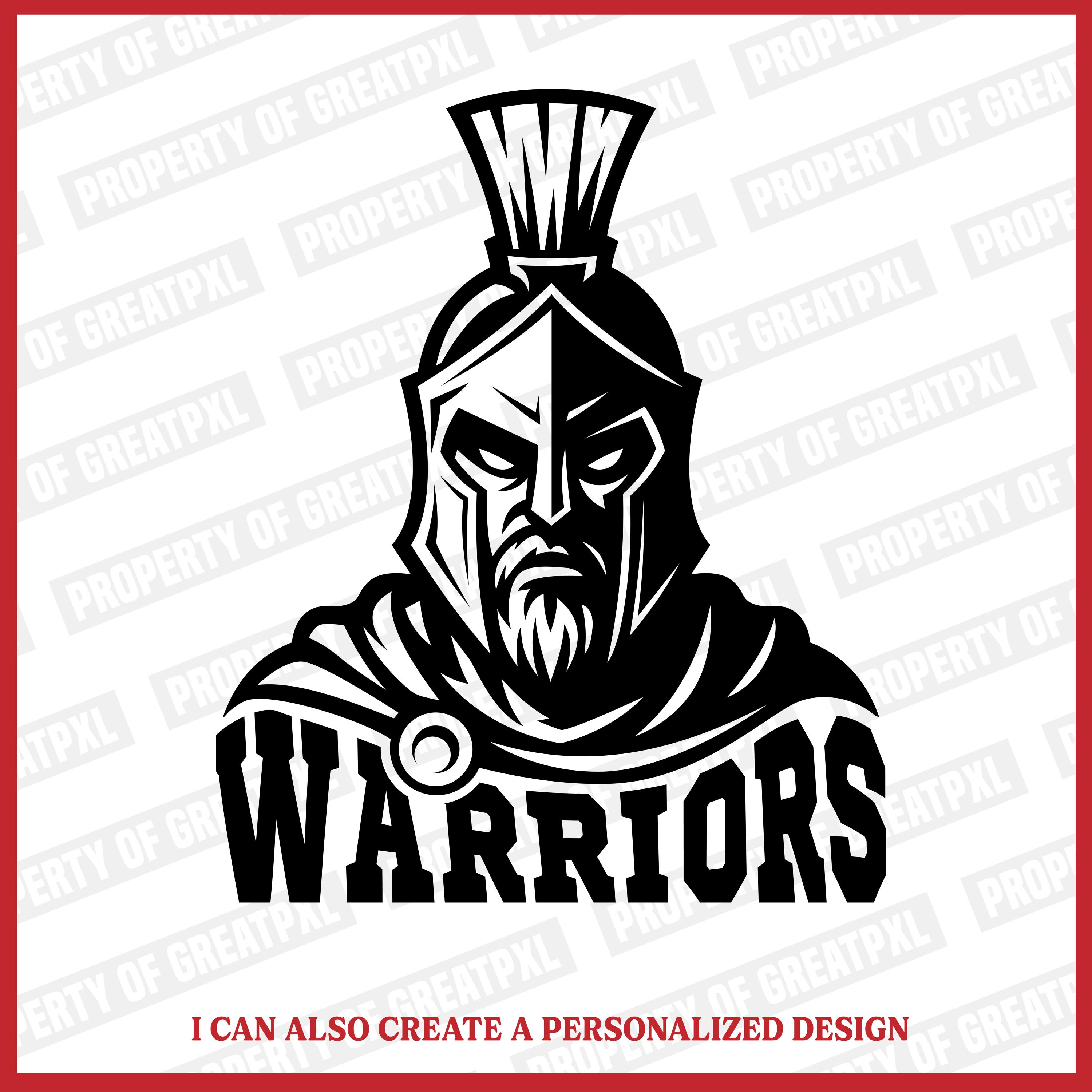 Warriors PNG, Warriors SVG, Warriors School Mascot, Warriors Svg Cricut ...