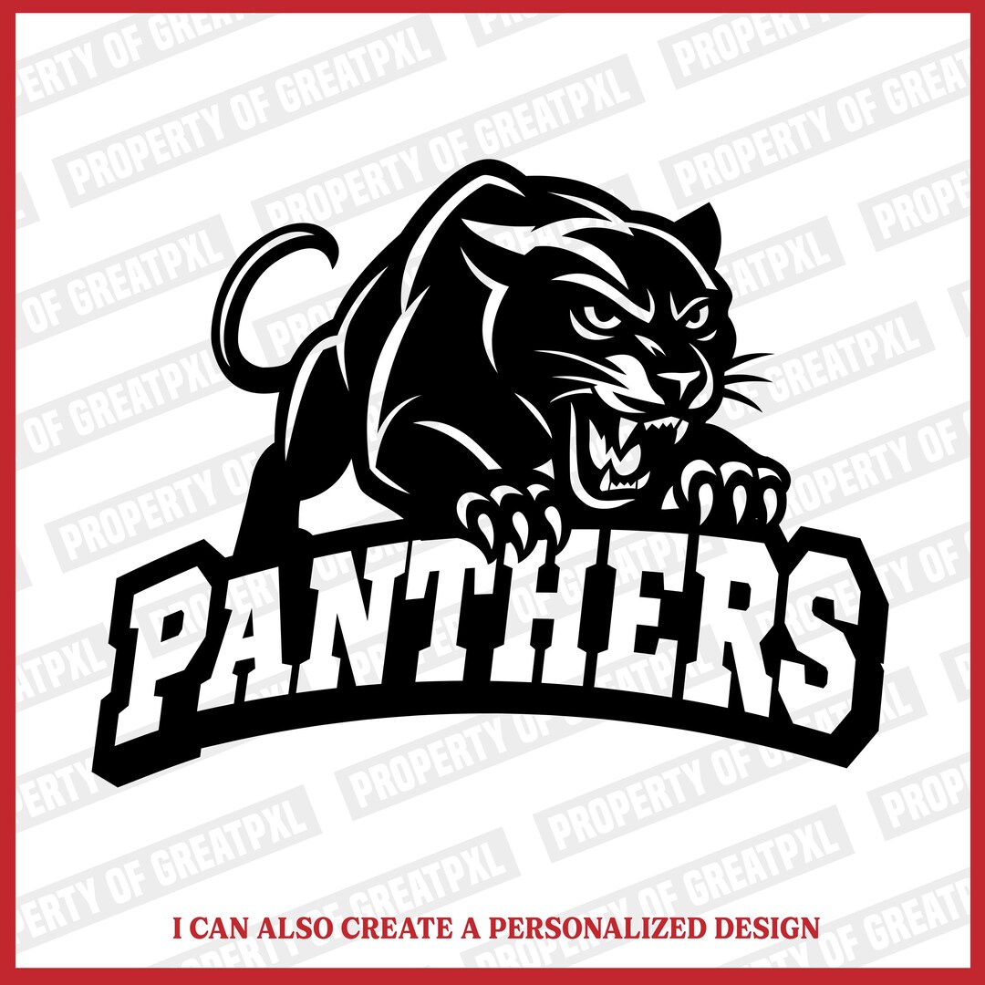 Panthers PNG, Panthers School Mascot, Panthers SVG, Panthers Svg Cricut ...