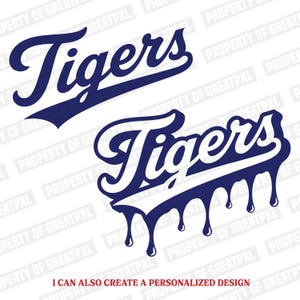 Tigers SVG PNG Bundle, Digital Download, Cutfile, Cricut, Tigers Decal Design, Baseball Png, Game Day, Baseball Retro Png, Best for Printing