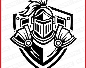 Ritter SVG, Ritter Schild, Ritter Schule Maskottchen, Ritter PNG, Ritter SVG Cricut, Ritter Sublimation, Geschenk, T-Shirt, Ritter geschnitten