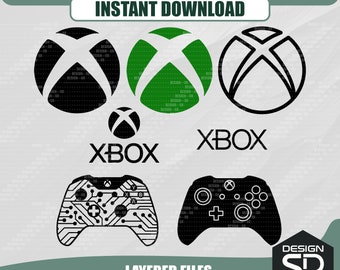 Game Consol, Controller SVG PNG Dxf Cricut & Silhouette File, Svg Bundle, Sticker, Cricut Svg Instant Download