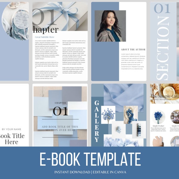 Ebook Template Canva, Coaching Template, Coaching Workbook Template, Lead Magnet Template, Ebook Course Templates