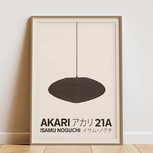 Noguchi Akari Poster - Etsy
