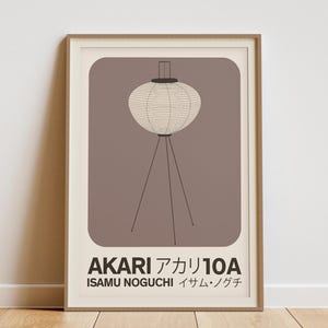 Noguchi Akari Poster - Etsy