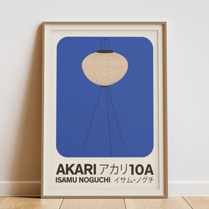 Noguchi Akari Poster - Etsy