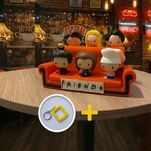 McDonald’s-Sofa-Aufsteller für Freunde + Gratis-Schlüsselanhänger inklusive