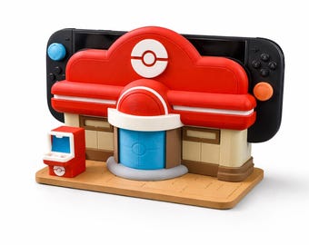 Base de carga Switch 2 - Base de carga Pokopia Pokémon Center para Nintendo Switch 2 | Decoración para configuración de juegos