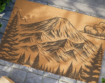Landscape Doormat, summer door mat