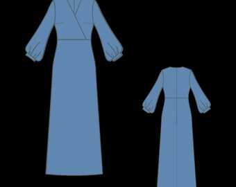 sachin and babi light blue dress Chiffon Bubble Dress