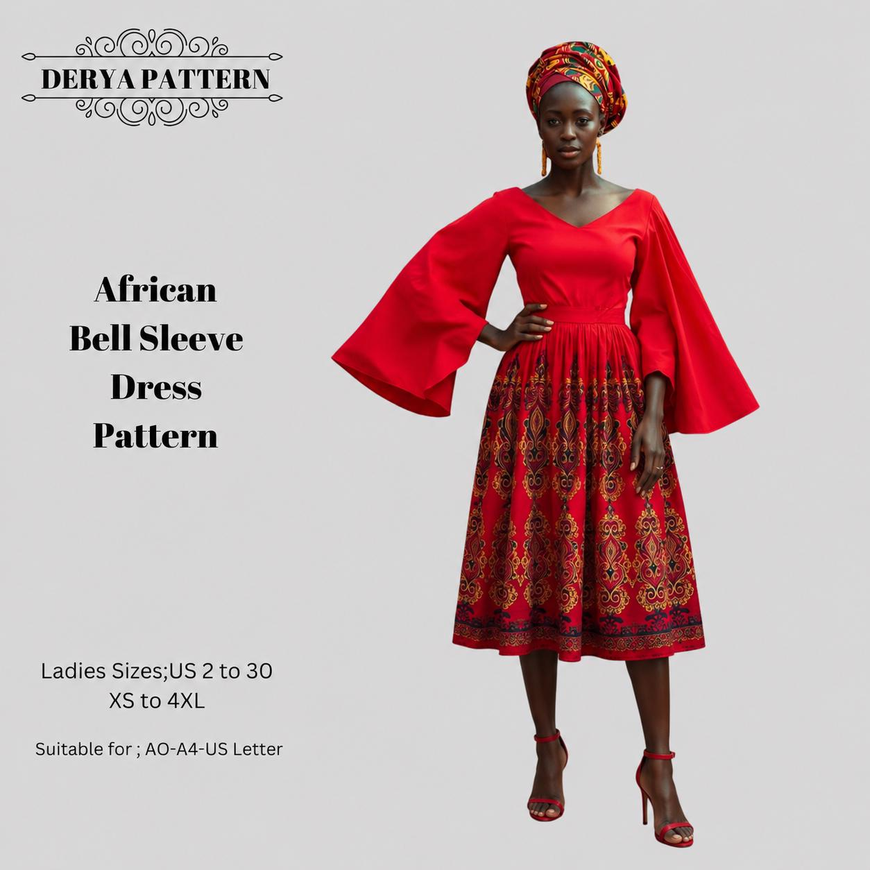 latest dress patterns for ladies traditional African Womens Dress